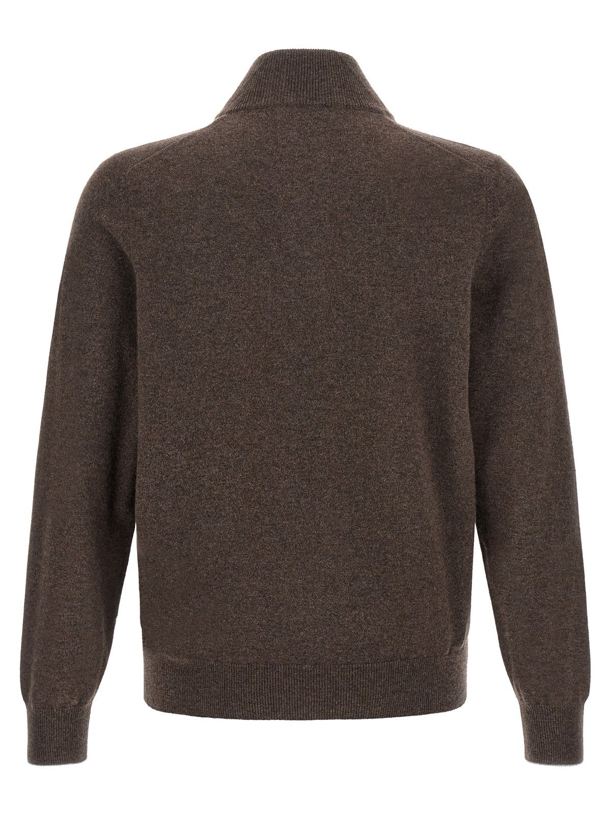 Brunello Cucinelli Brown Cashmere Cardigan