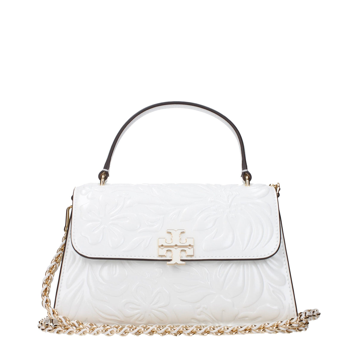 Tory Burch White Leather Handbag