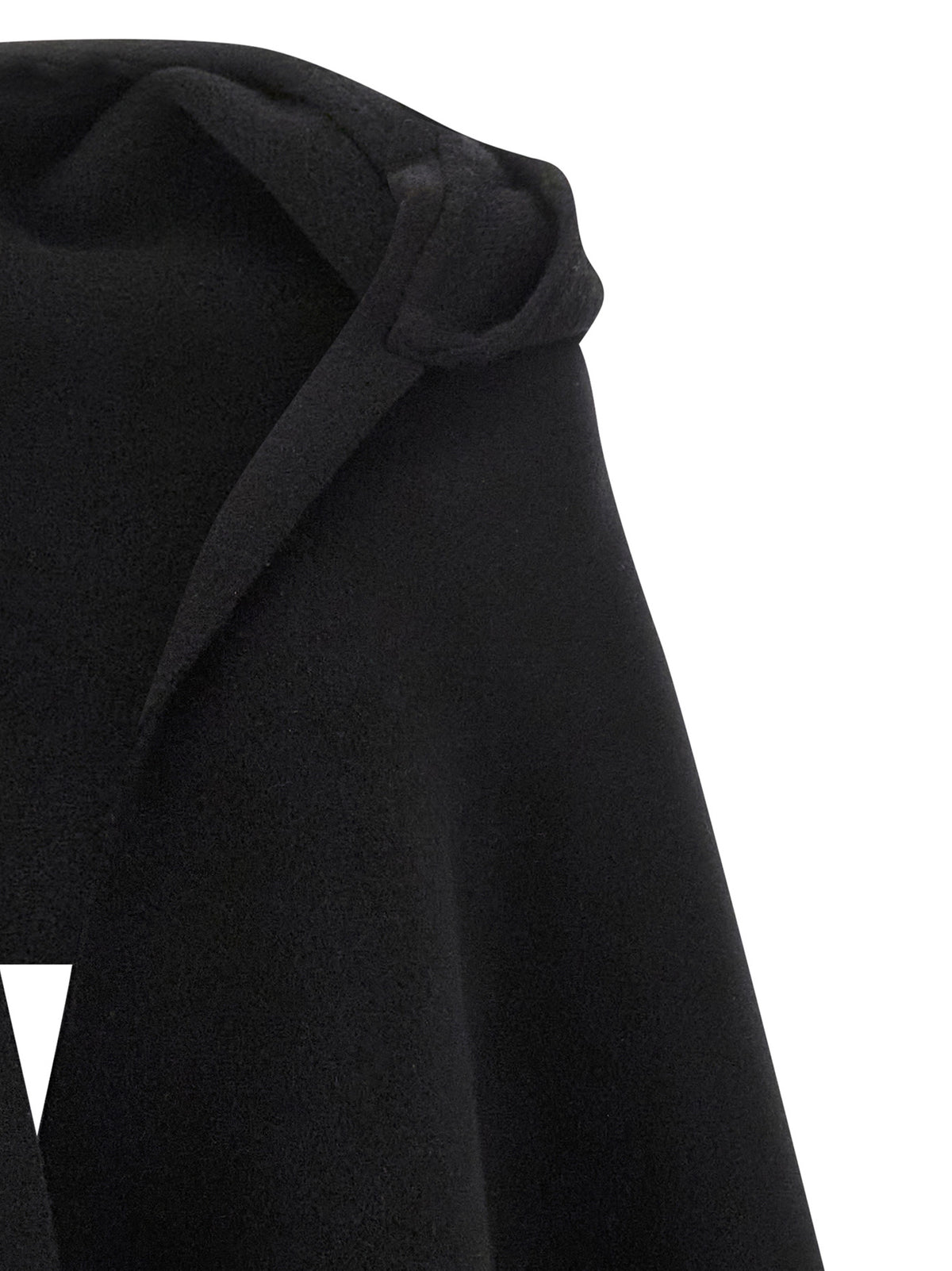 Brunello Cucinelli Black Wool Scarf for Women