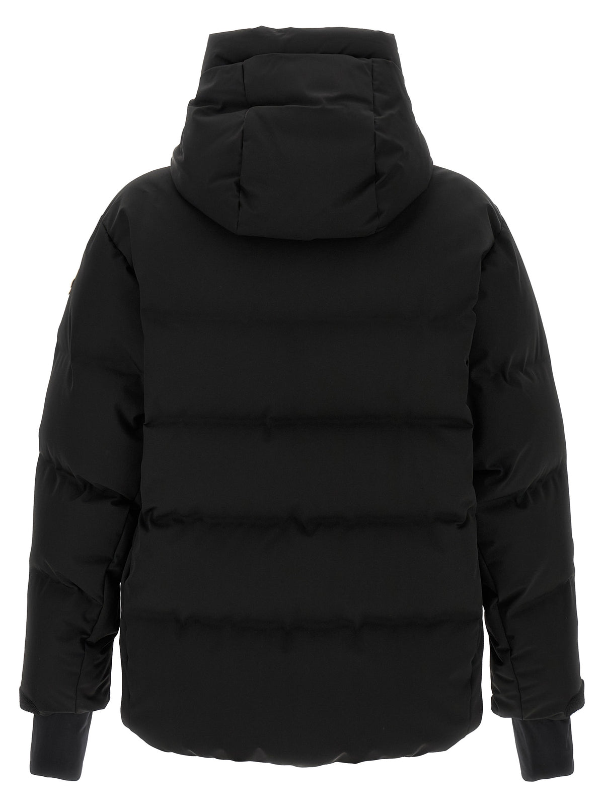 Moncler Grenoble Black Polyamide Full-Length Jacket for Men
