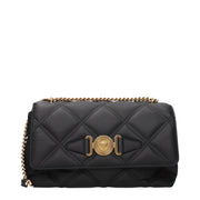 Versace Black Leather Crossbody Bag for Women