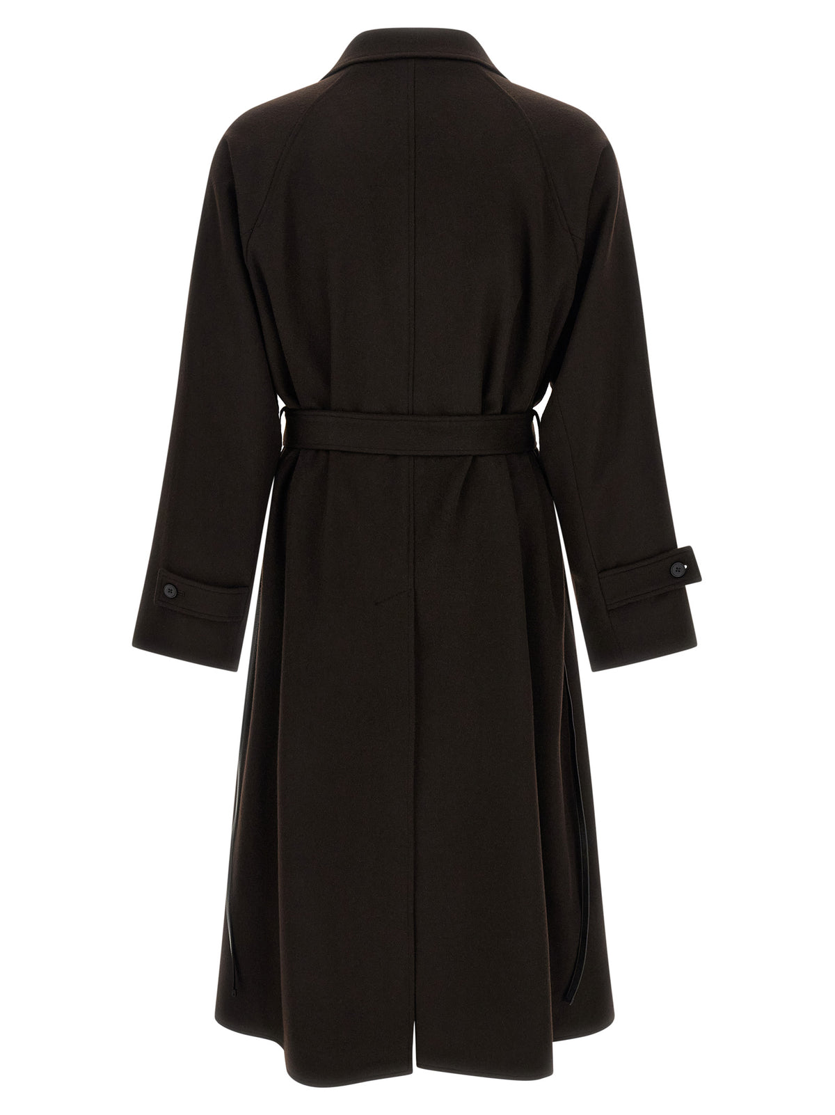 SSSTEIN Brown Wool Coat
