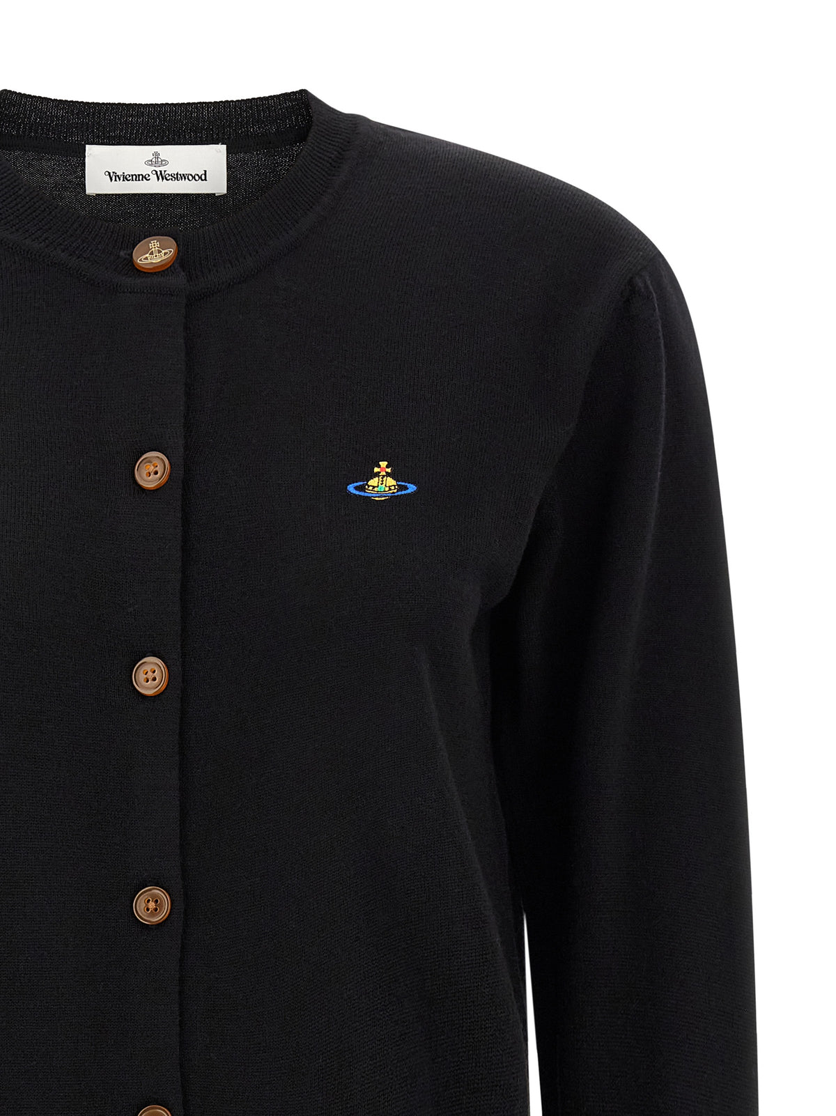 Vivienne Westwood Black Wool Cardigan for Women