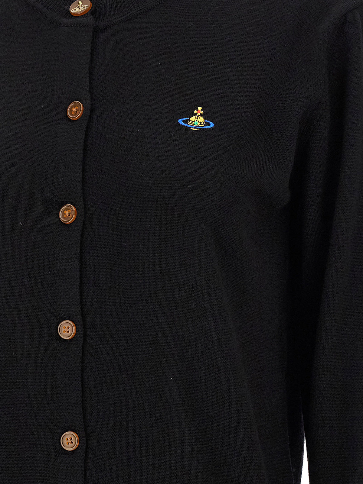 Vivienne Westwood Black Wool Cardigan for Women