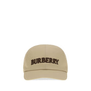 Burberry Beige Cotton Cap (Baseball Hat)
