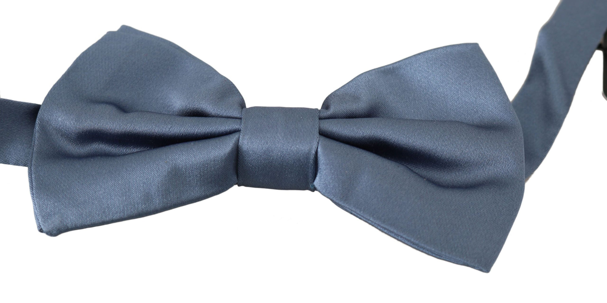 Dolce & Gabbana Elegant Blue Silk Bow Tie - ACCEXO