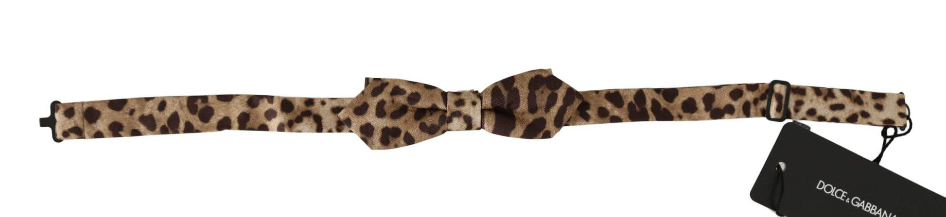 Dolce & Gabbana Exquisite Silk Leopard Print Bow Tie - ACCEXO