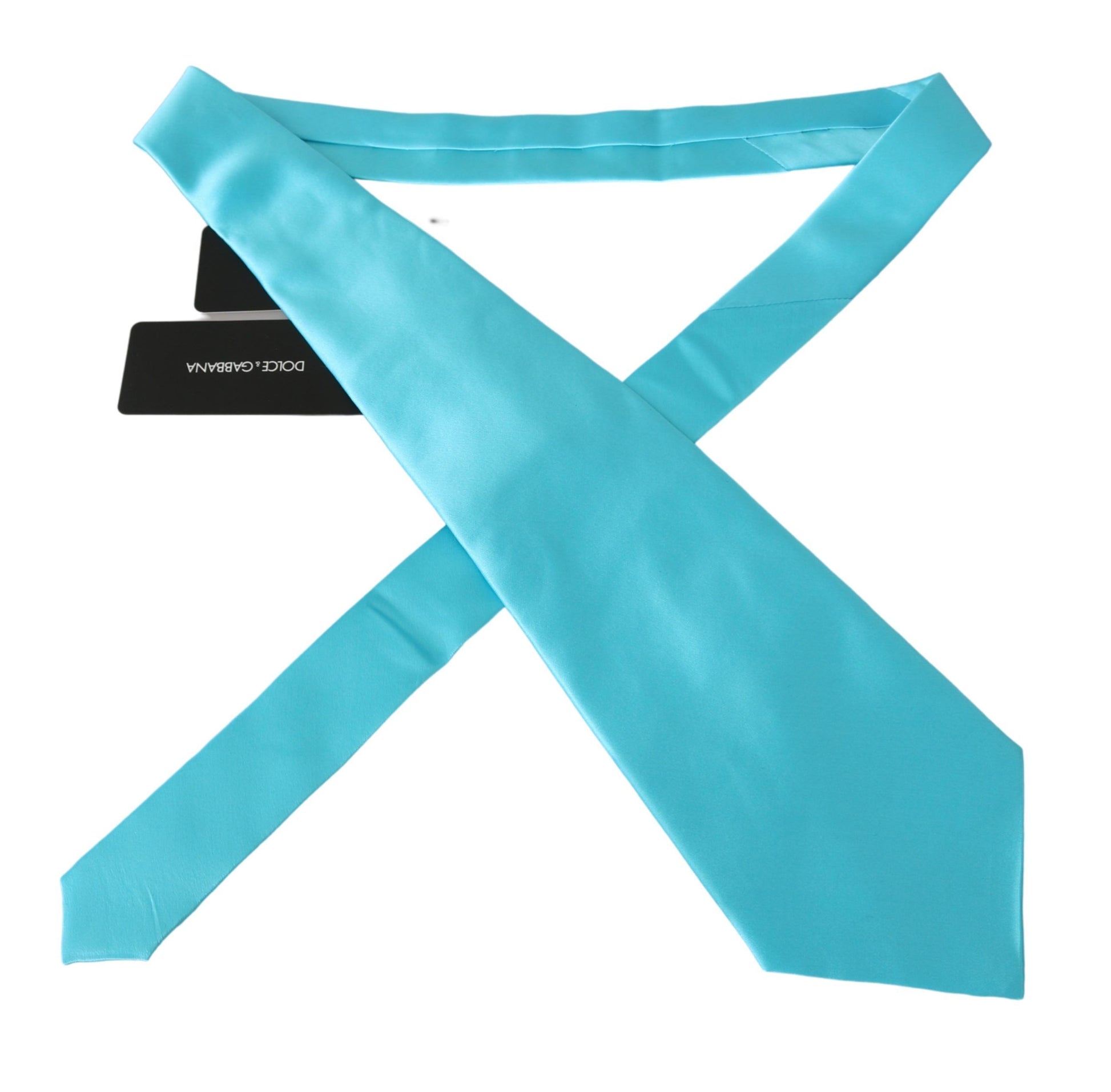 Dolce & Gabbana Stunning Light Blue Silk Men's Tie - ACCEXO