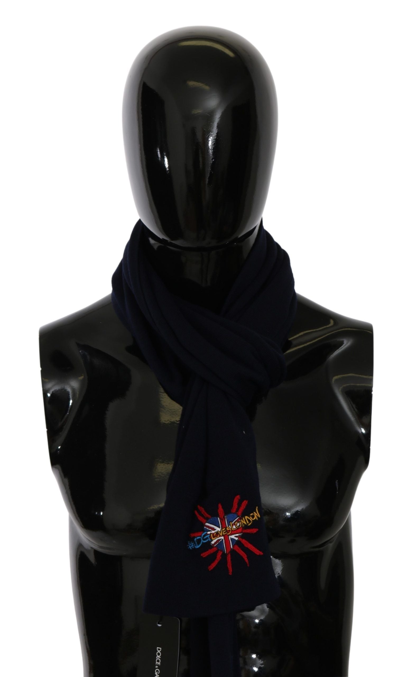 Dolce & Gabbana Elegant Virgin Wool Men's Scarf - ACCEXO