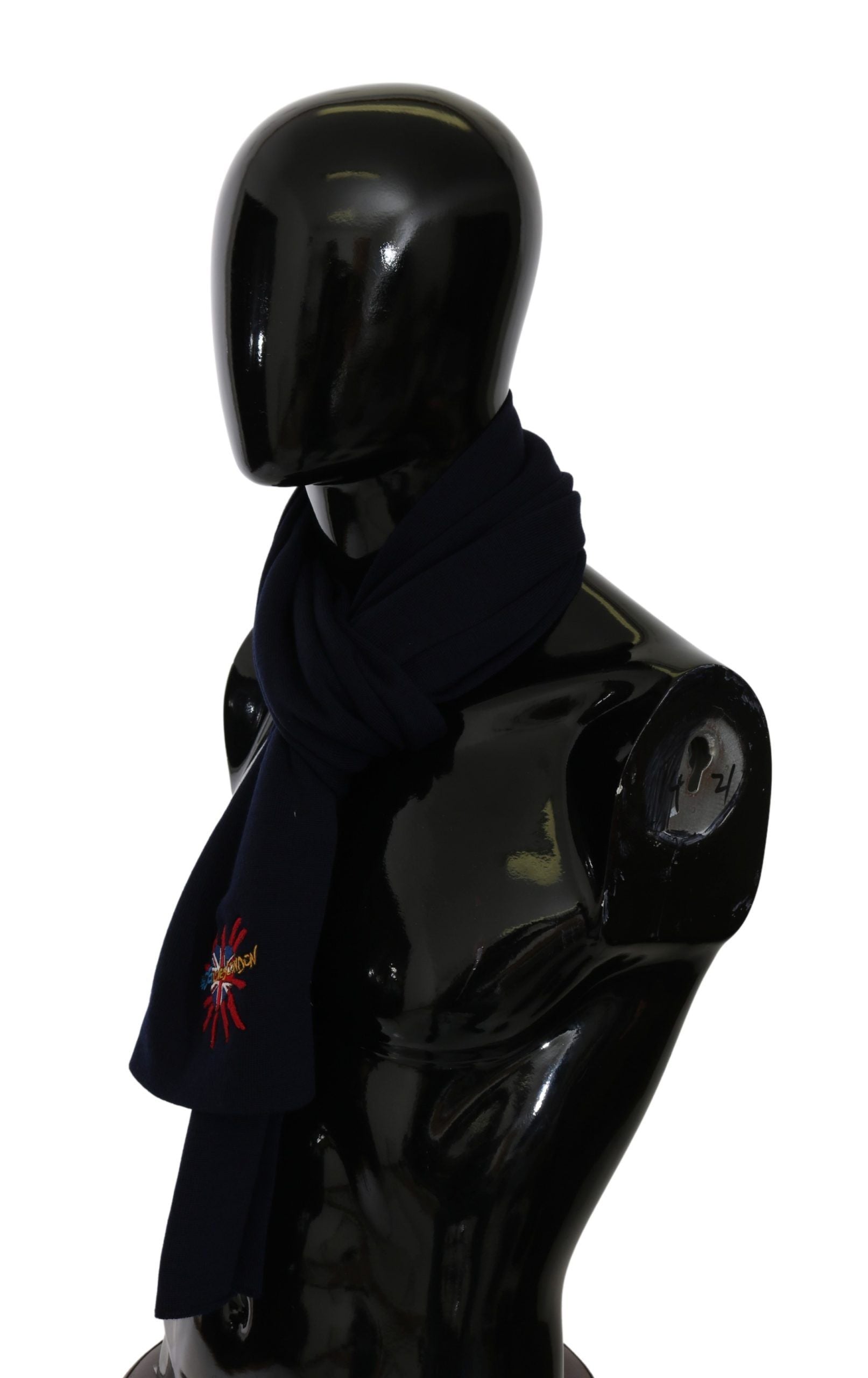 Dolce & Gabbana Elegant Virgin Wool Men's Scarf - ACCEXO