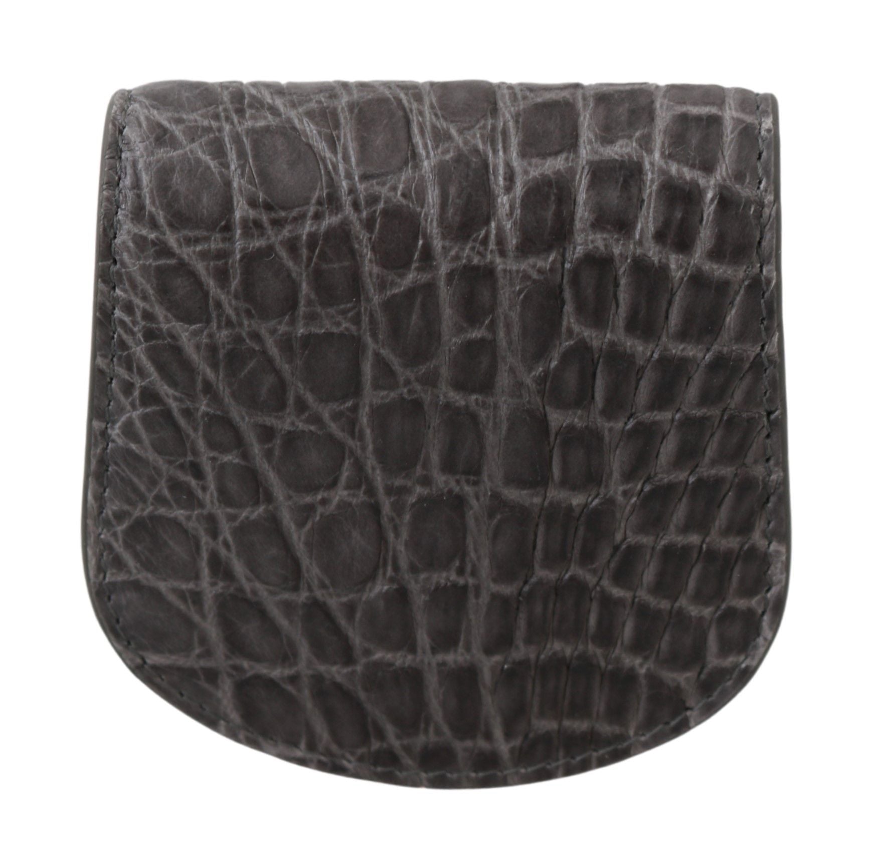 Dolce & Gabbana Exotic Gray Leather Condom Case Wallet - ACCEXO