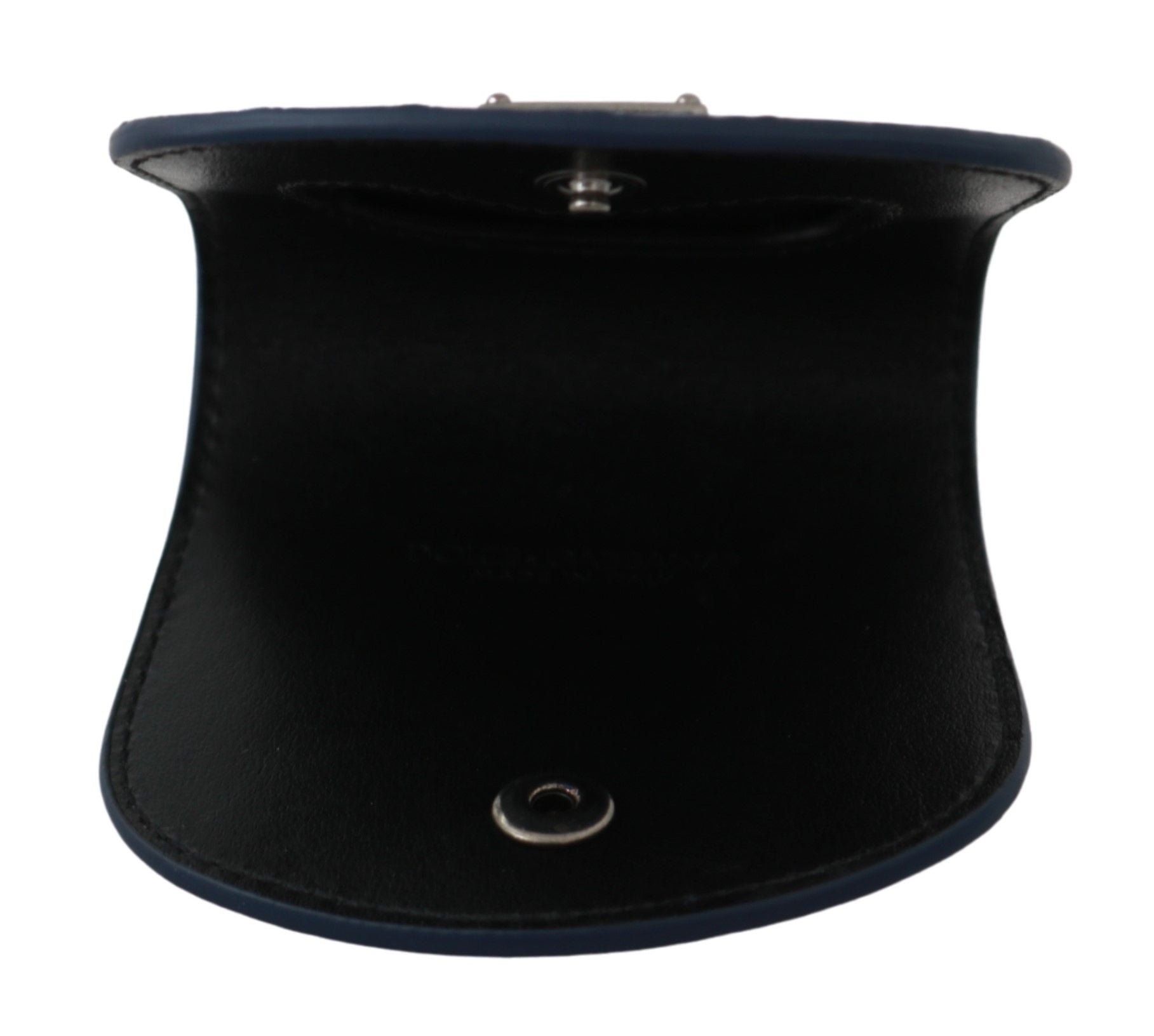 Dolce & Gabbana Blue Holder Pocket Wallet Blue Exotic Skin Condom Case - ACCEXO