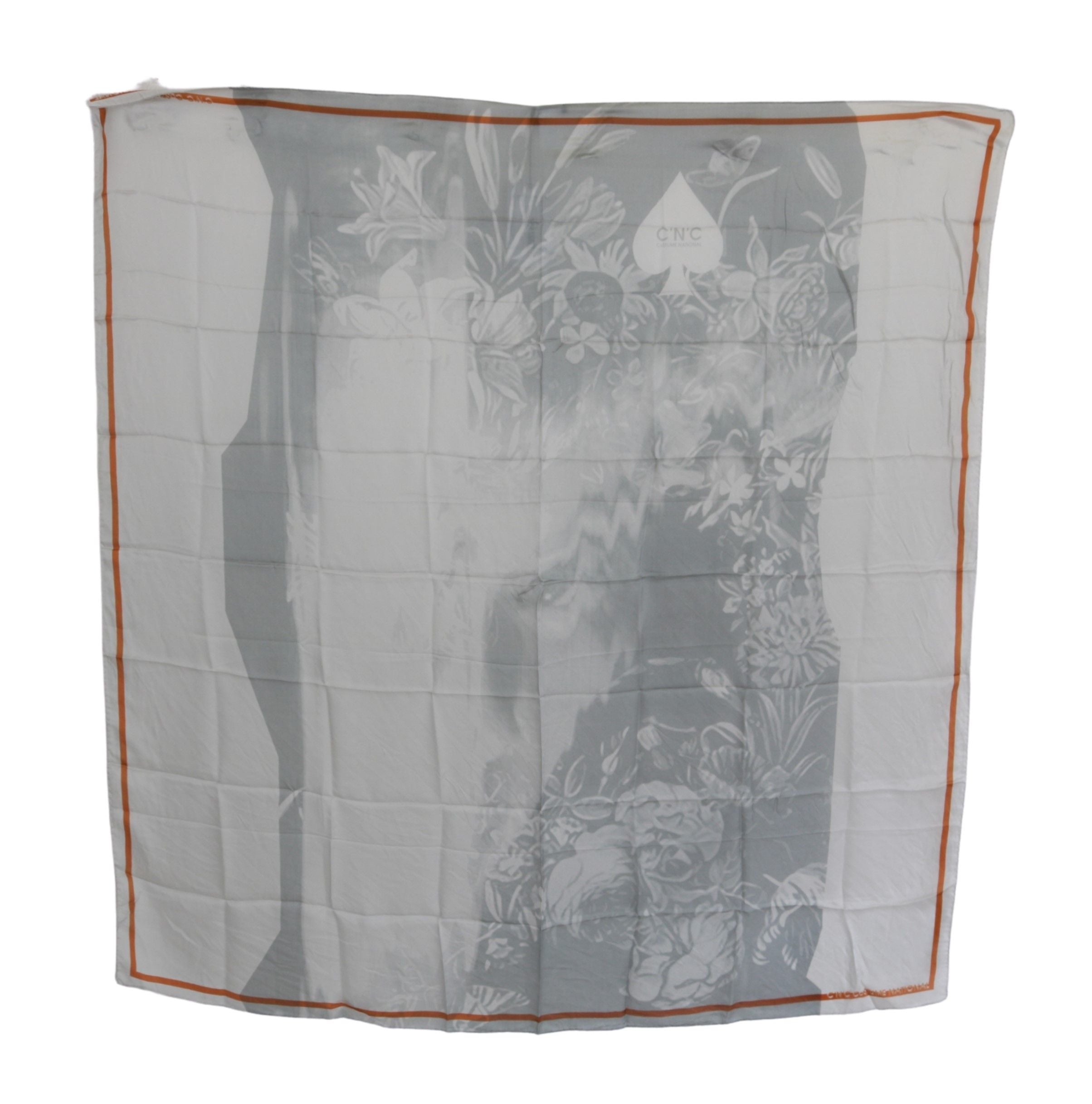 Costume National Elegant Floral Printed Silk Scarf - ACCEXO