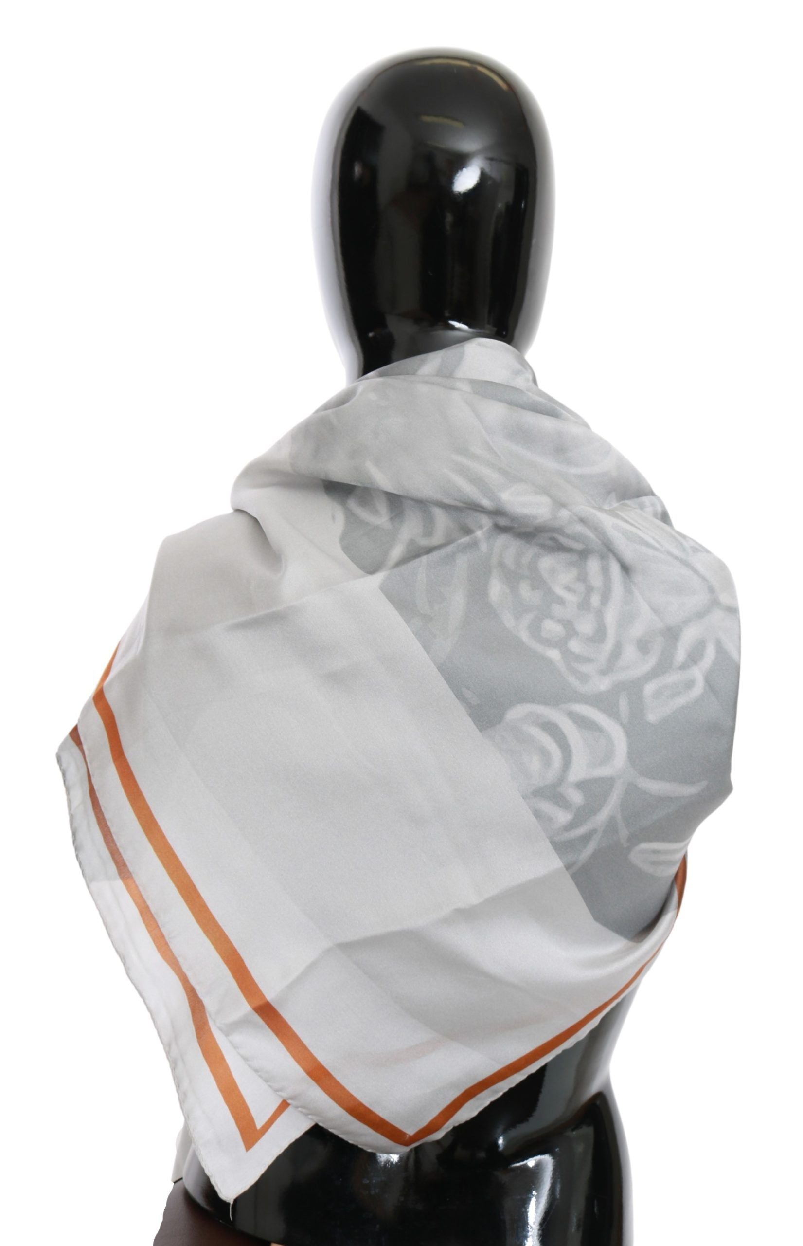 Costume National Elegant Silk Floral Scarf - ACCEXO