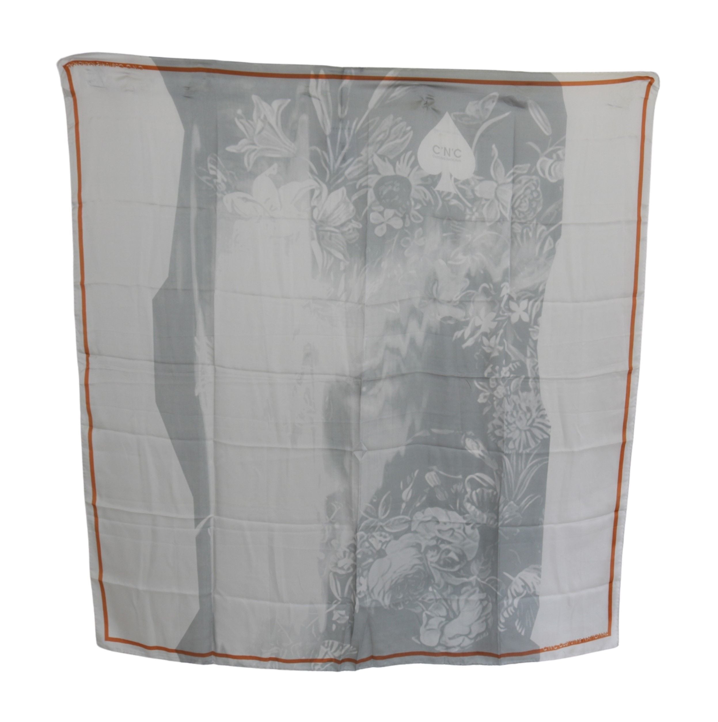 Costume National Elegant Silk Floral Scarf - ACCEXO