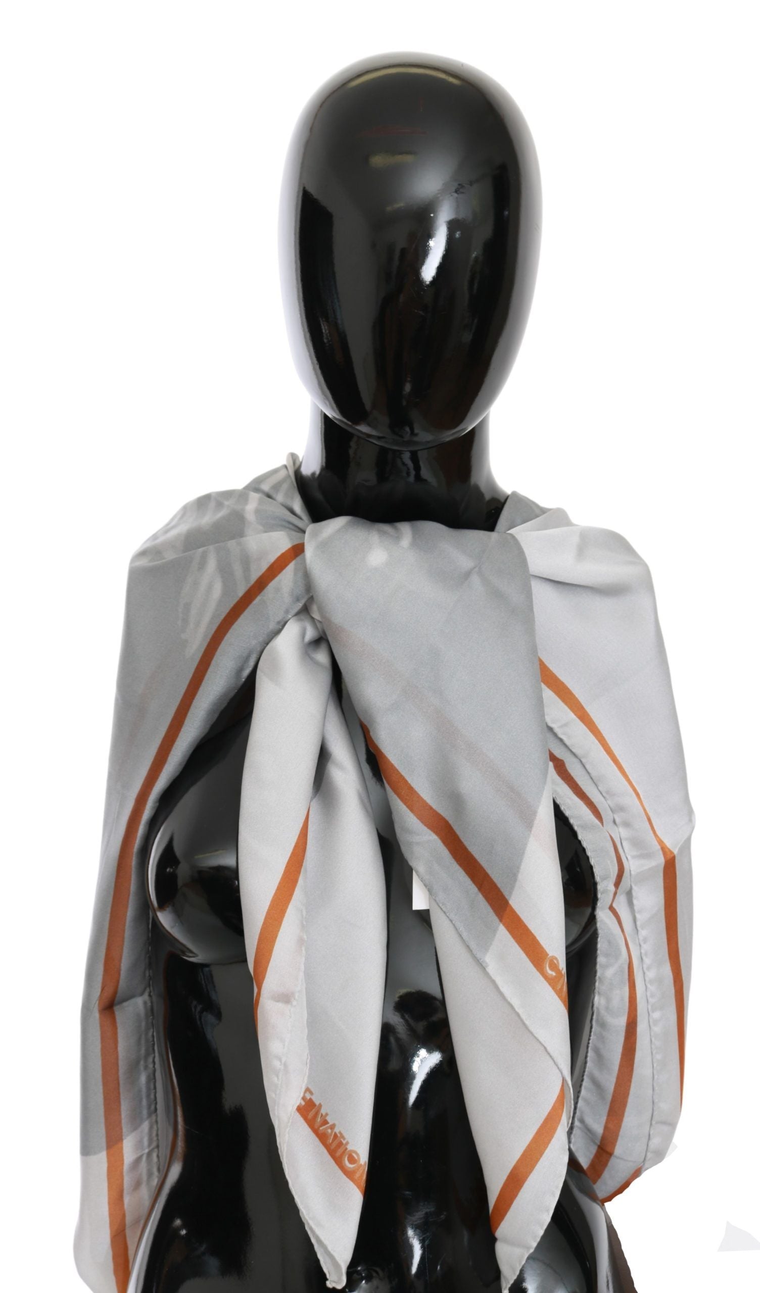 Costume National Elegant Silk Floral Scarf - ACCEXO