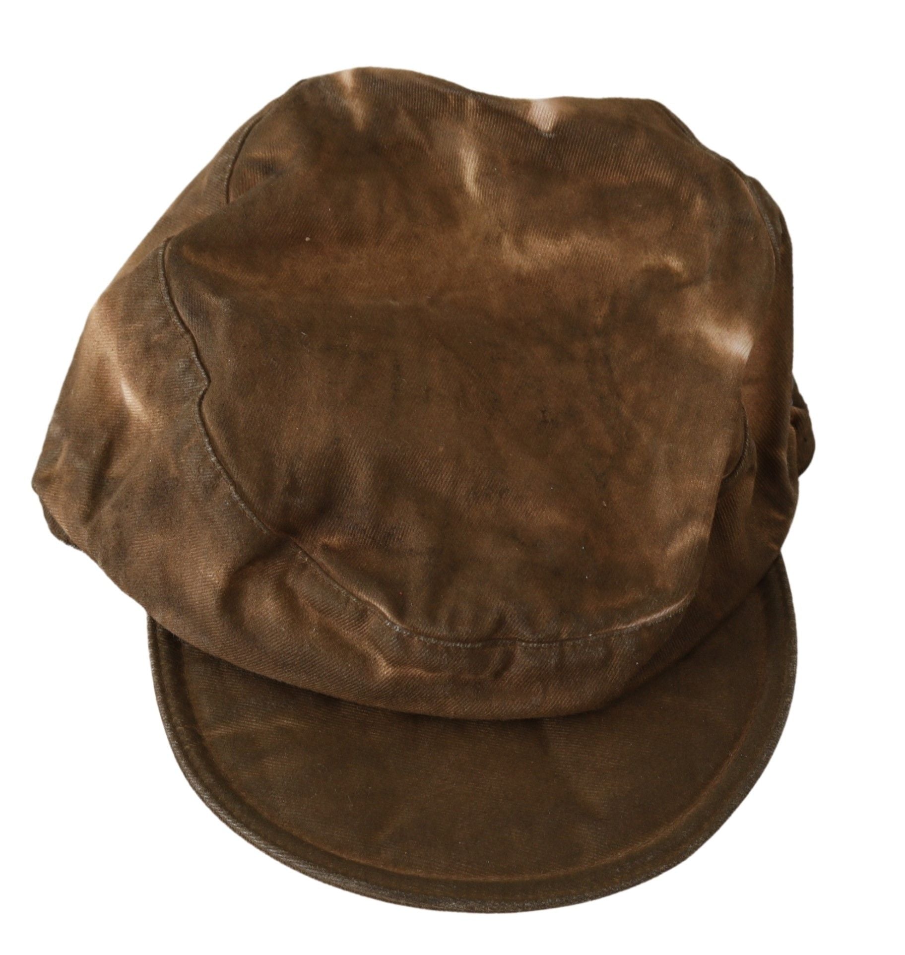 Costume National Elegant Brown Newsboy Hat - ACCEXO