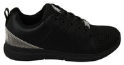 Philipp Plein Black Casual Running Sneakers Shoes for Women