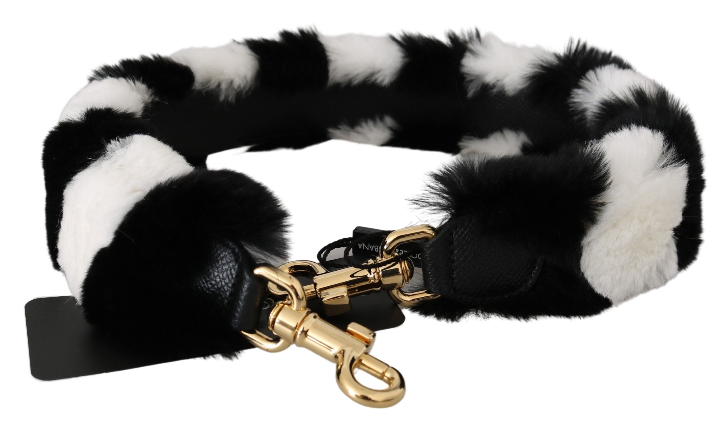 Dolce & Gabbana Elegant Fur Shoulder Strap Accessory - ACCEXO