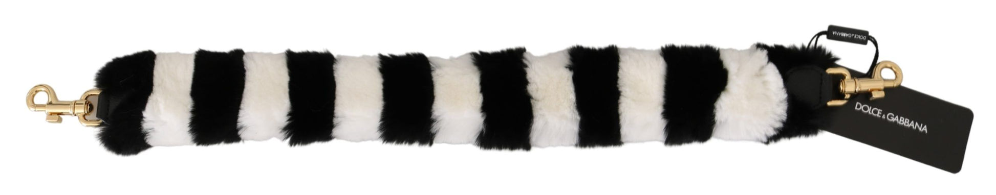 Dolce & Gabbana Elegant Fur Shoulder Strap Accessory - ACCEXO