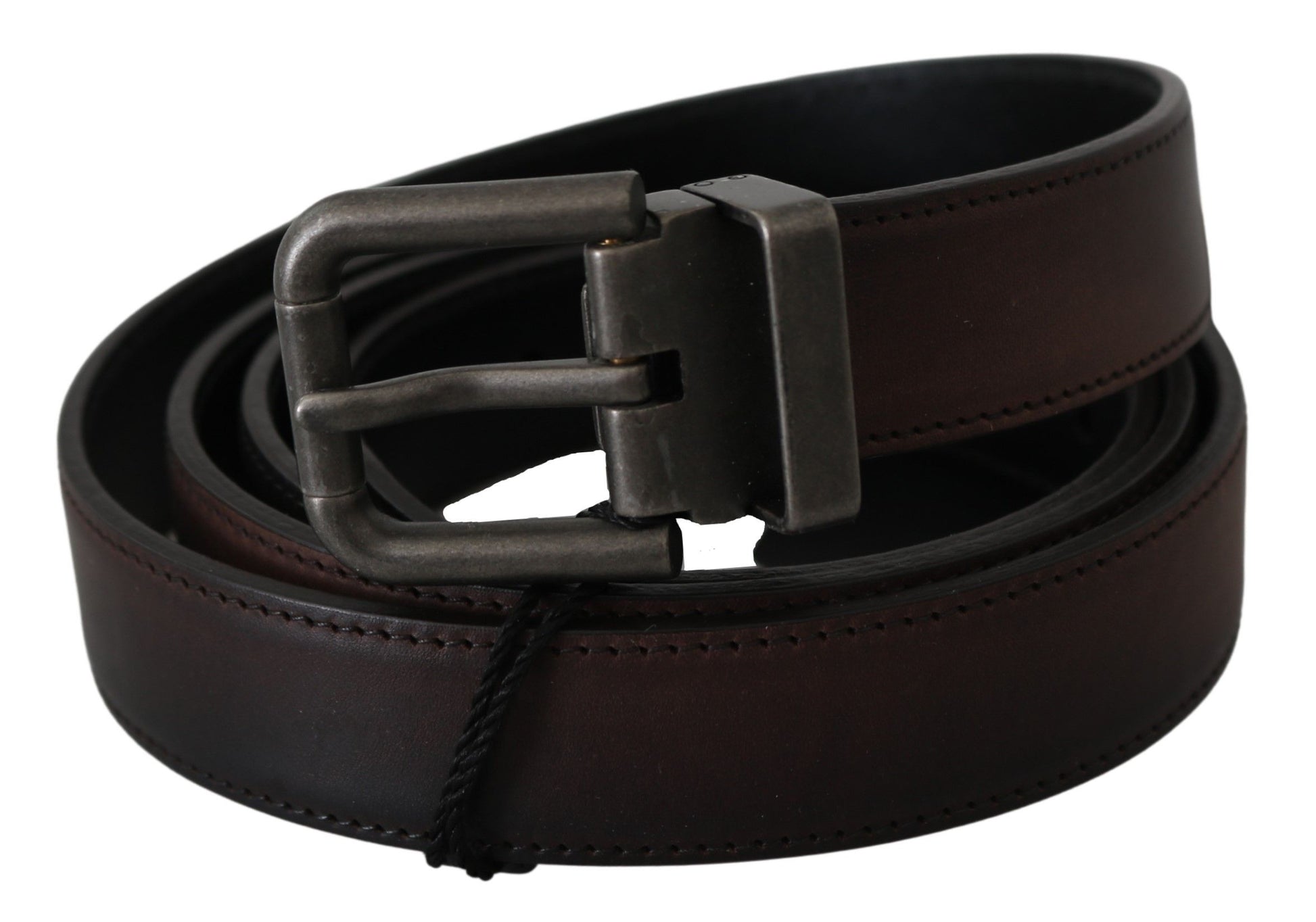 Dolce & Gabbana Elegant Leather Belt in Classic Brown - ACCEXO
