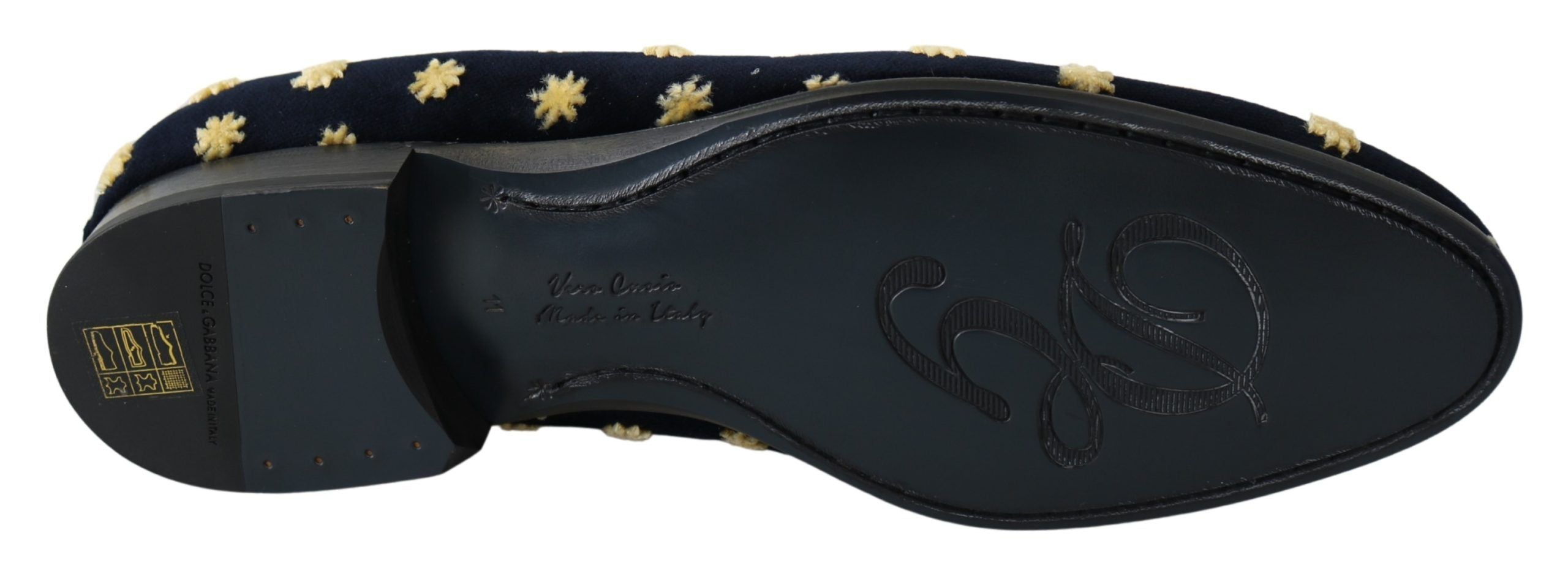Dolce & Gabbana Elegant Velvet Crown Embroidery Loafers - ACCEXO