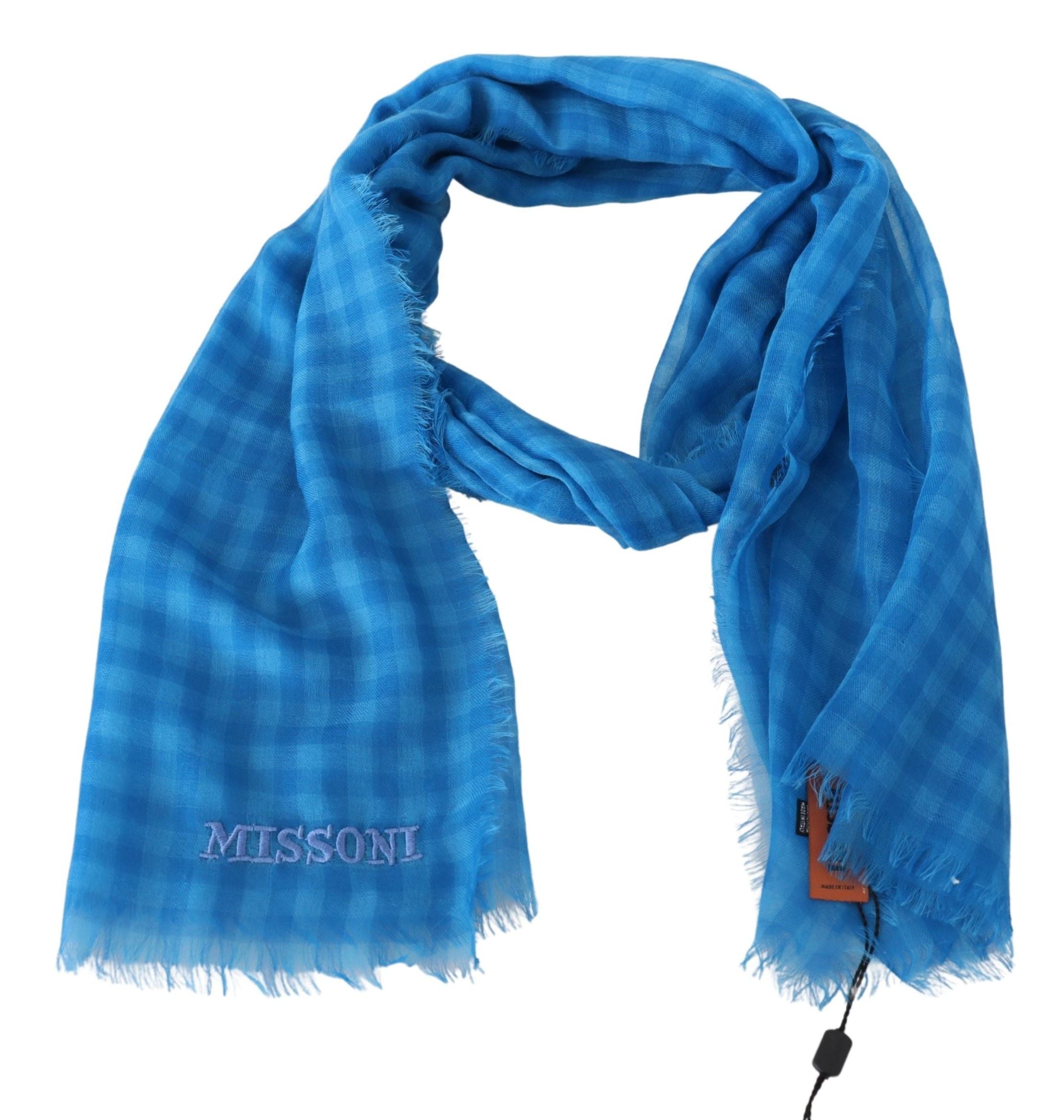 Missoni Chic Checkered Cashmere Scarf - ACCEXO