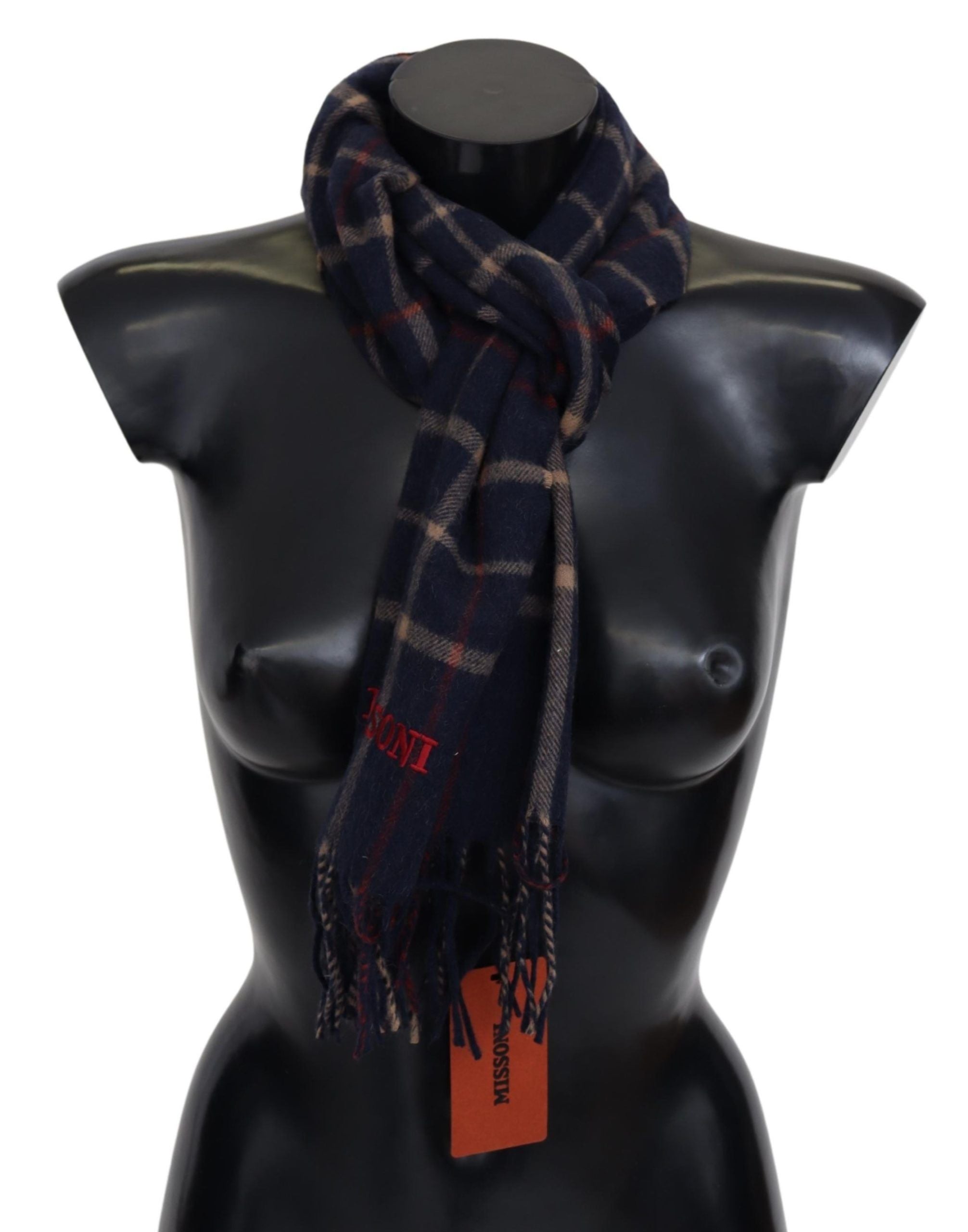 Missoni Chic Unisex Camel Hair Designer Scarf - ACCEXO