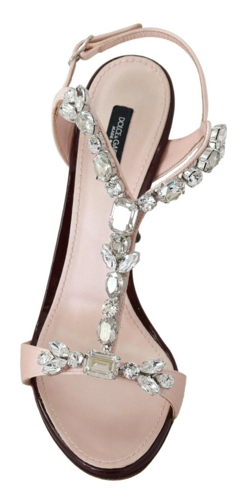 Dolce & Gabbana Crystal-Embellished Stiletto Sandals - ACCEXO
