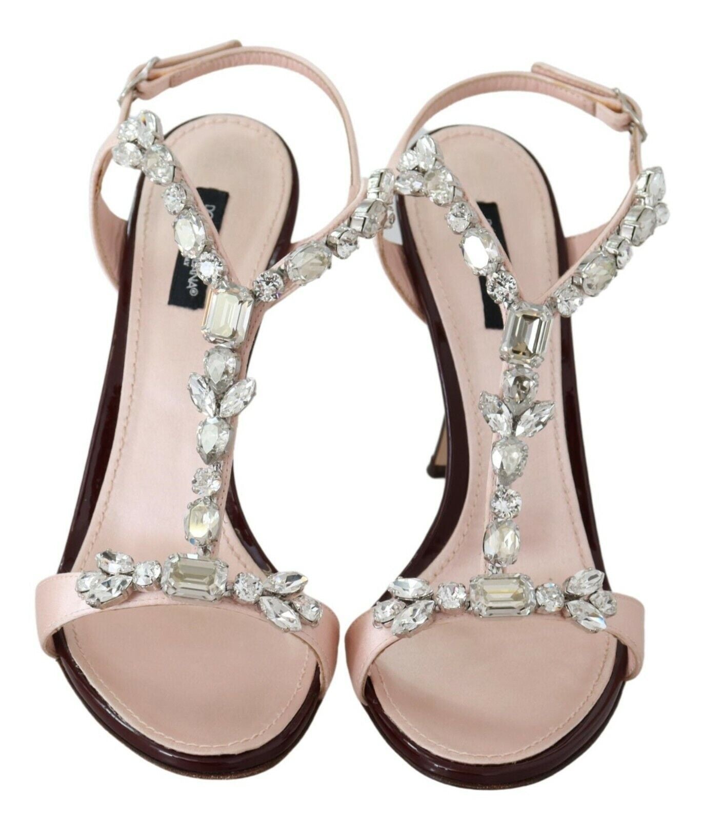 Dolce & Gabbana Crystal-Embellished Stiletto Sandals - ACCEXO