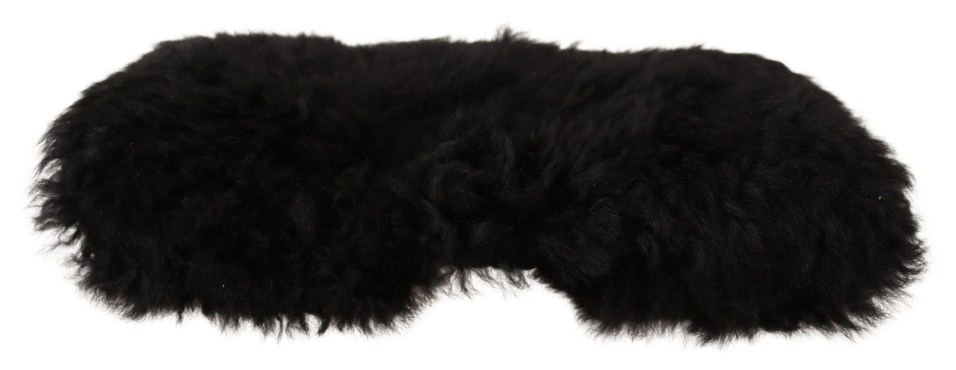 Dolce & Gabbana Elegant Black Cashmere Alpaca Fur Beanie - ACCEXO
