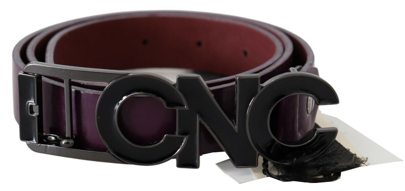 Costume National Elegant Leather Fashion Belt in Rich Brown - ACCEXO