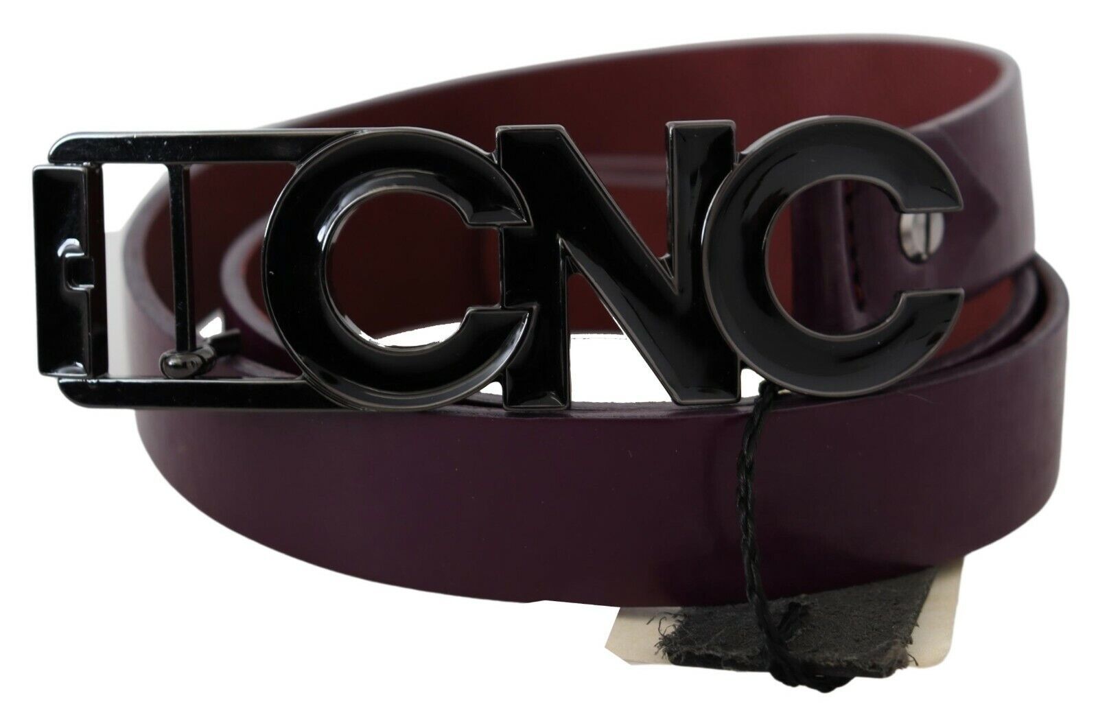 Costume National Elegant Leather Fashion Belt in Rich Brown - ACCEXO