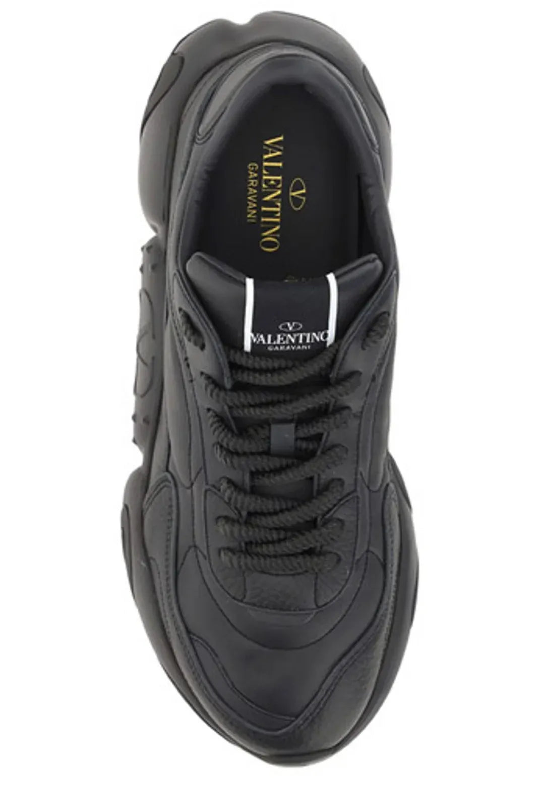 Valentino Elevated Elegance Low-Top Leather Sneakers - ACCEXO