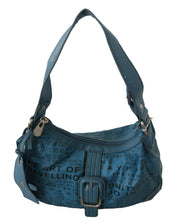 WAYFARER Shoulder Handbag Printed Purse Women Blue - ACCEXO