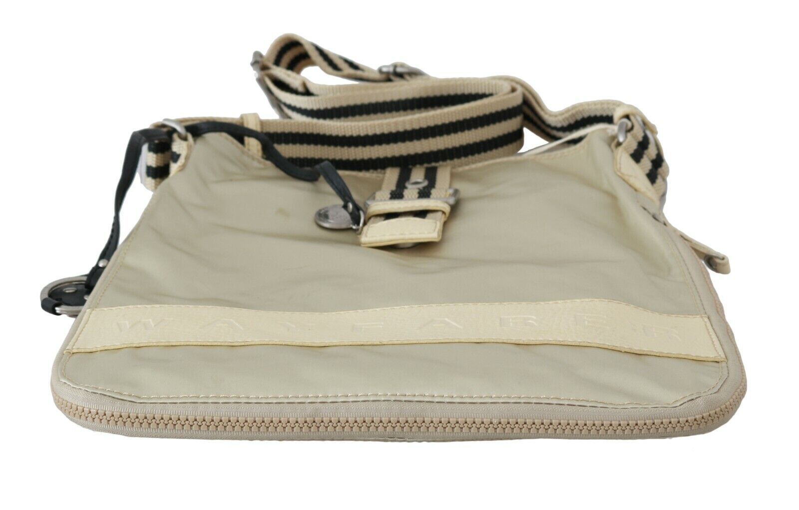 WAYFARER Beige Handbag Shoulder Tote Fabric Purse - ACCEXO