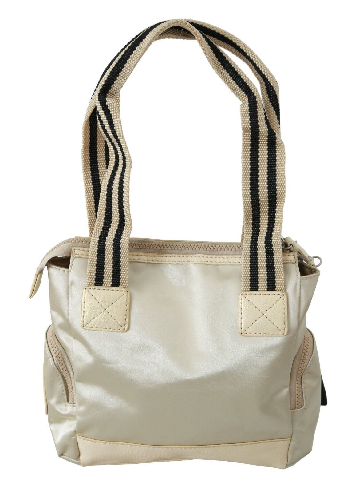 WAYFARER Beige Handbag Shoulder Tote Fabric Purse - ACCEXO