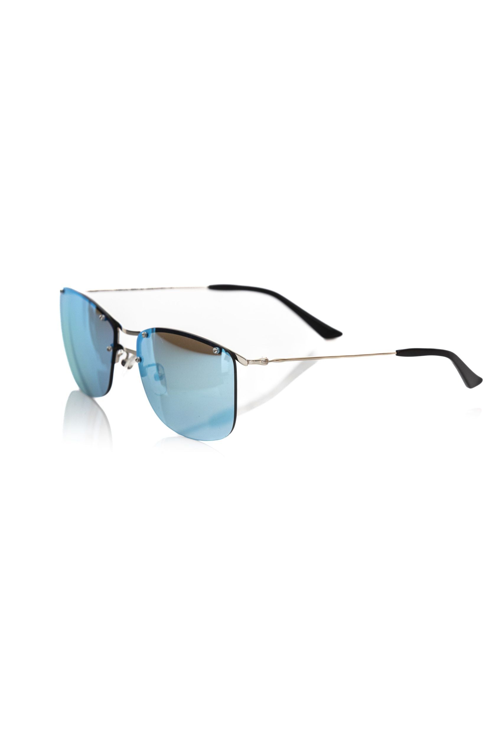 Frankie Morello Silver Metallic Men's Sunglass - ACCEXO