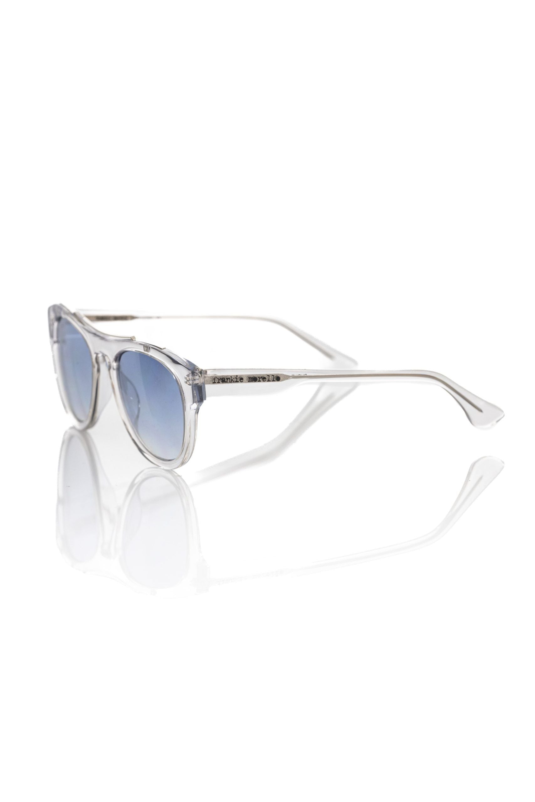 Frankie Morello White Acetate Men Sunglass - ACCEXO