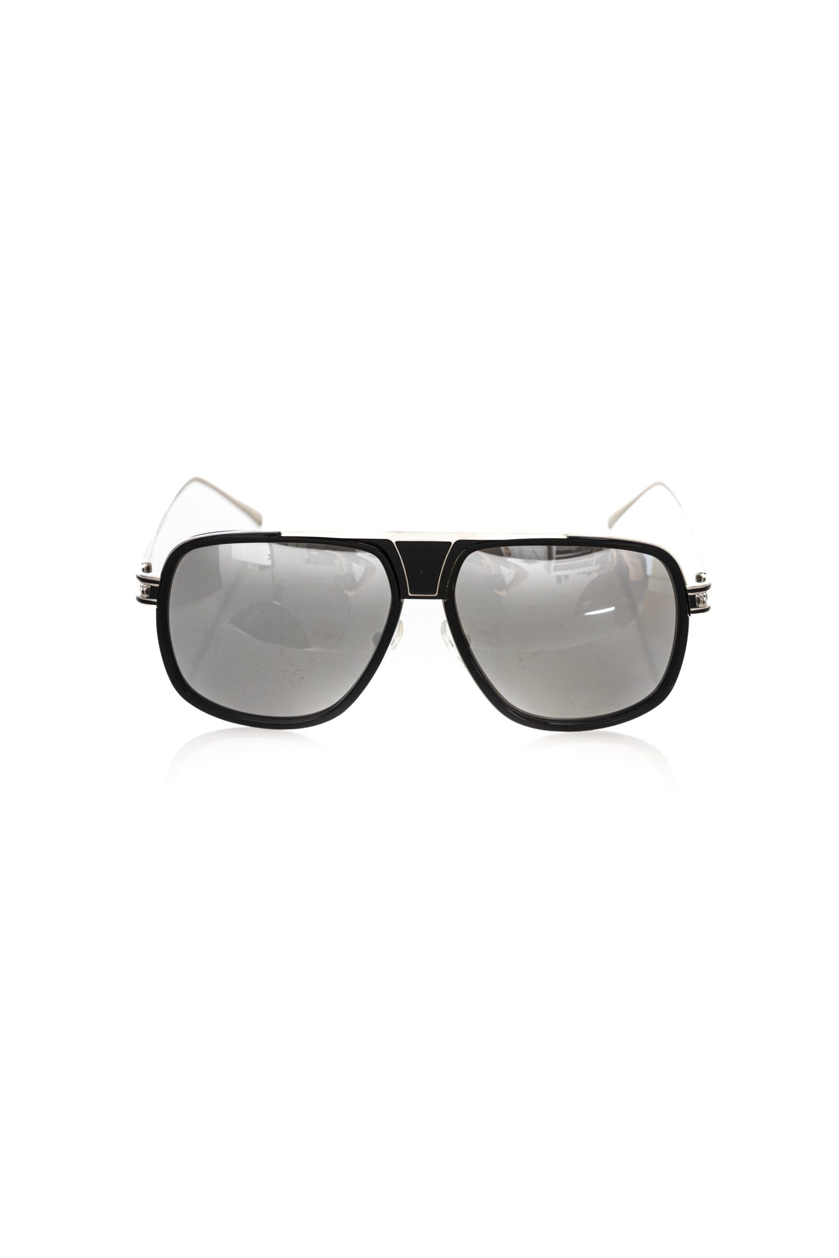 Frankie Morello Black Metallic Men Sunglasses - ACCEXO