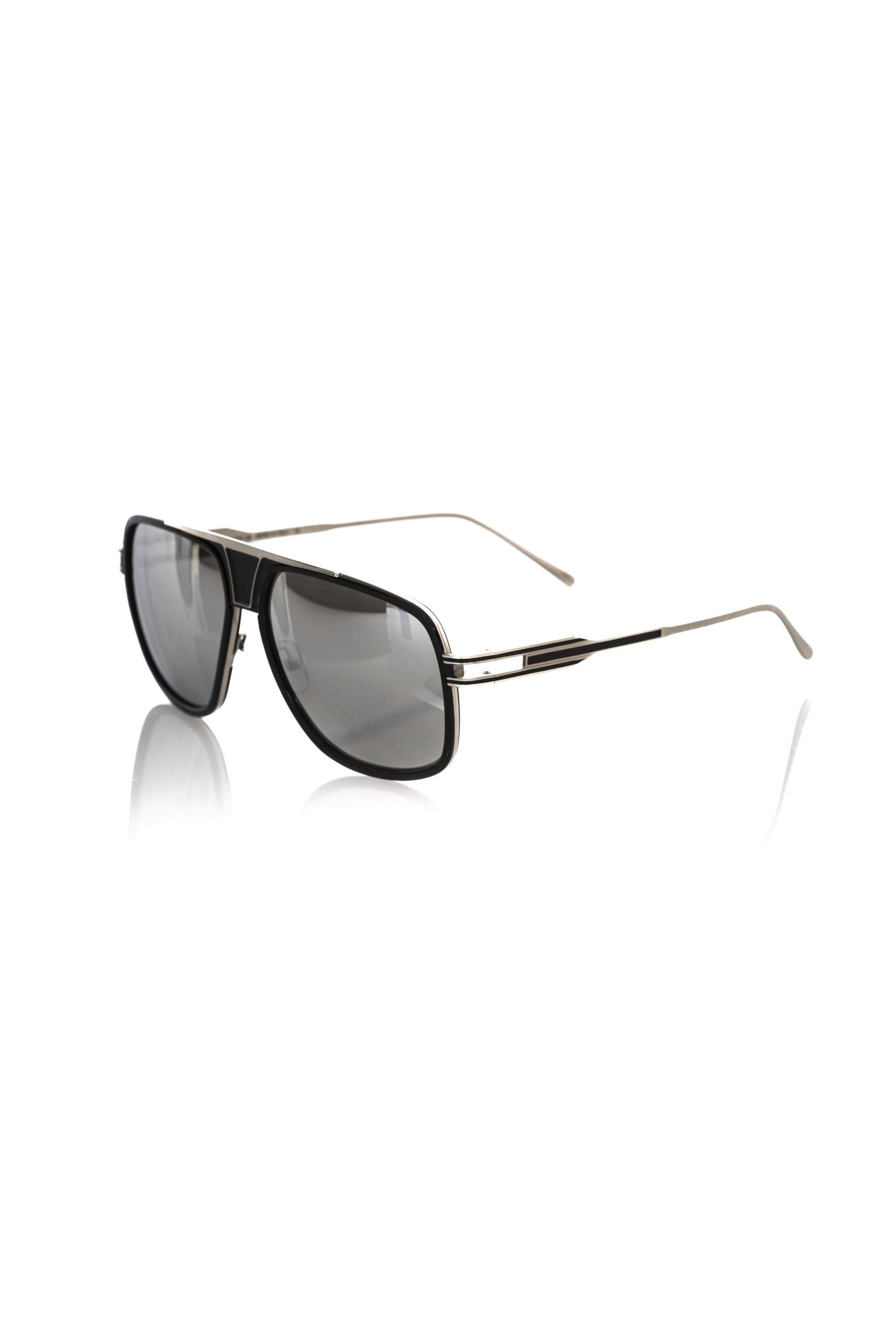 Frankie Morello Black Metallic Men Sunglasses - ACCEXO