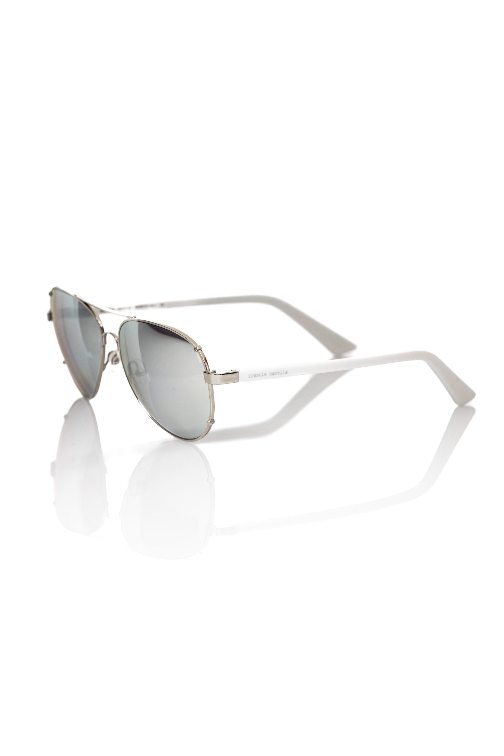 Frankie Morello Silver Metallic Men Sunglass - ACCEXO