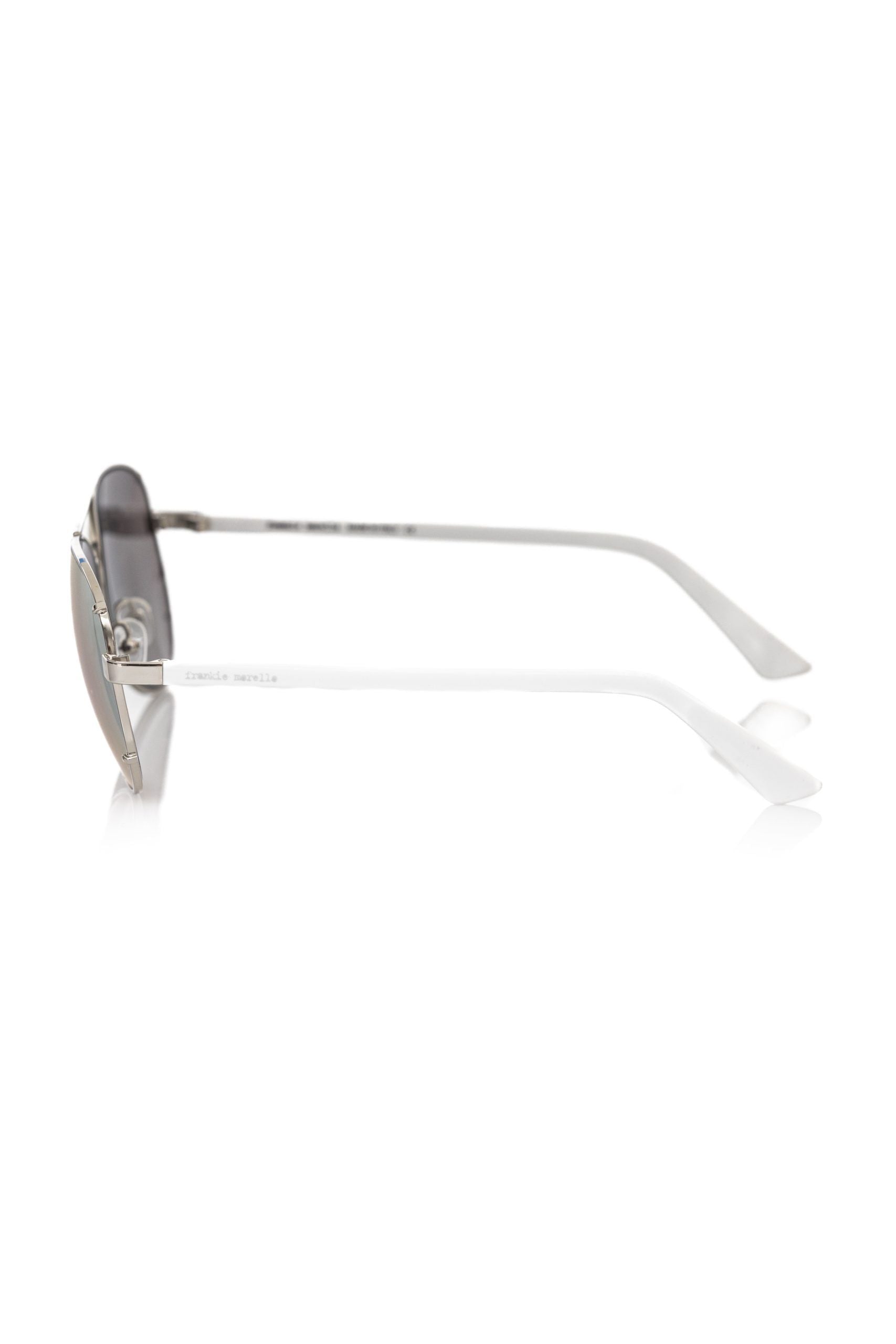 Frankie Morello Silver Metallic Men Sunglass - ACCEXO