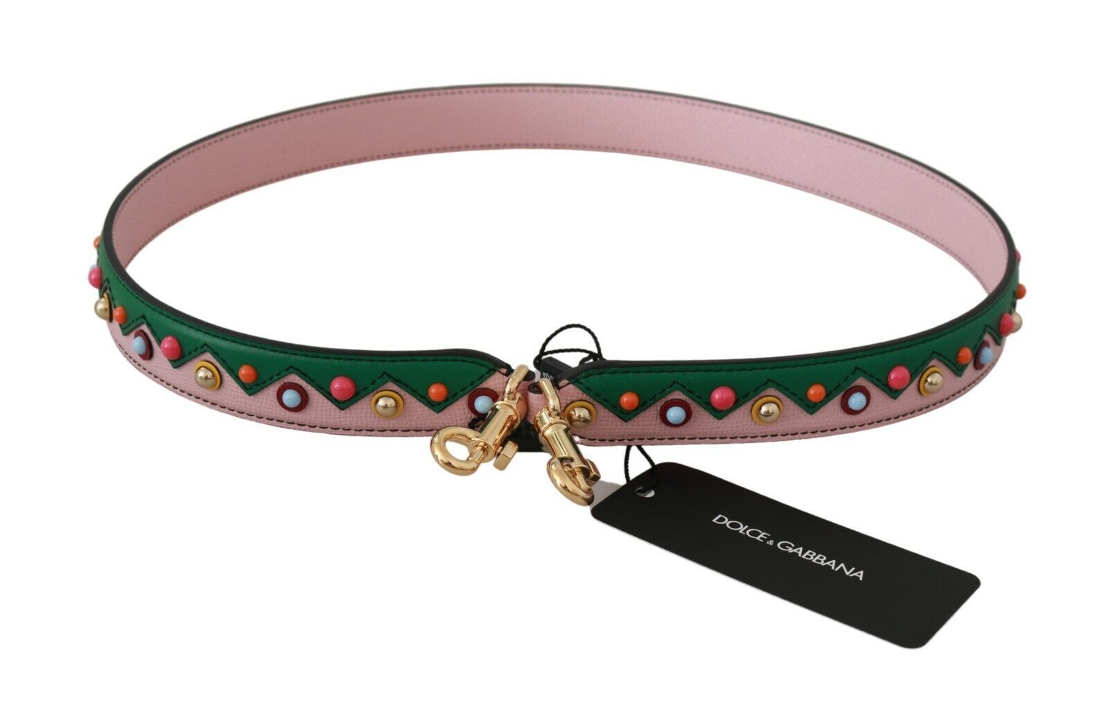 Dolce & Gabbana Shoulder Strap Leather Pink Handbag Accessory - ACCEXO