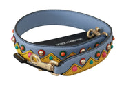Dolce & Gabbana Blue Handbag Accessory Shoulder Strap Leather for Women