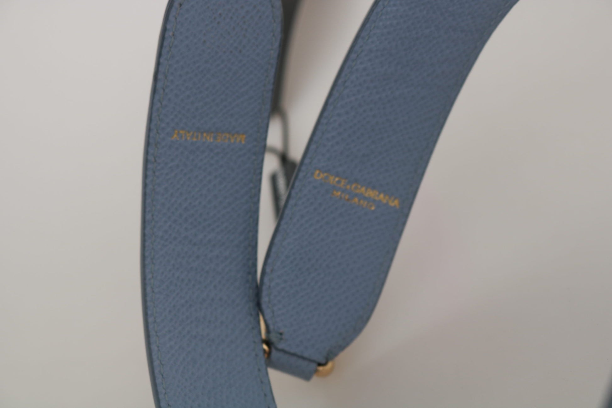 Dolce & Gabbana Blue Leather Handbag Accessory Shoulder Strap - ACCEXO