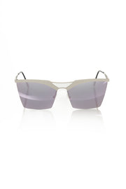 Frankie Morello Silver Metallic Women's Sunglass - ACCEXO