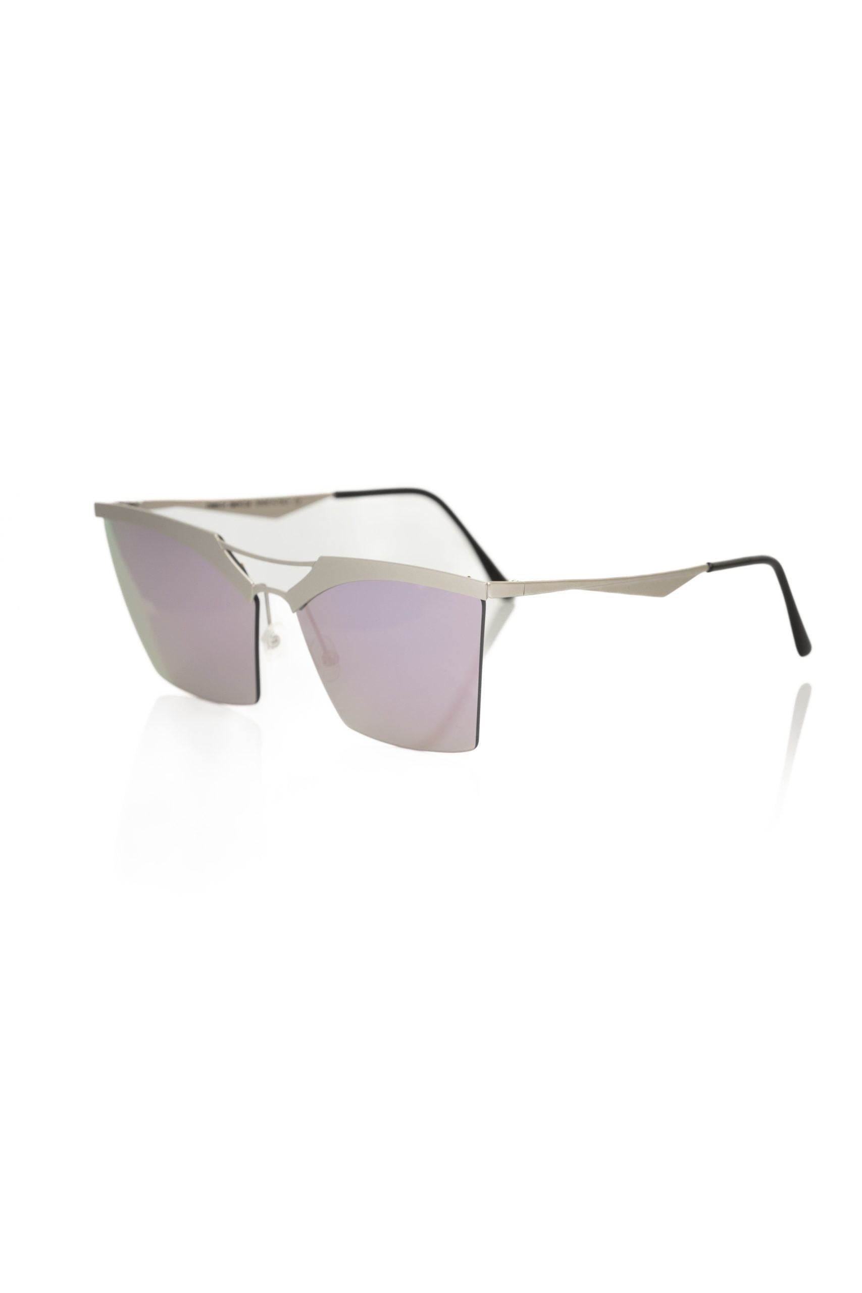 Frankie Morello Silver Metallic Women's Sunglass - ACCEXO