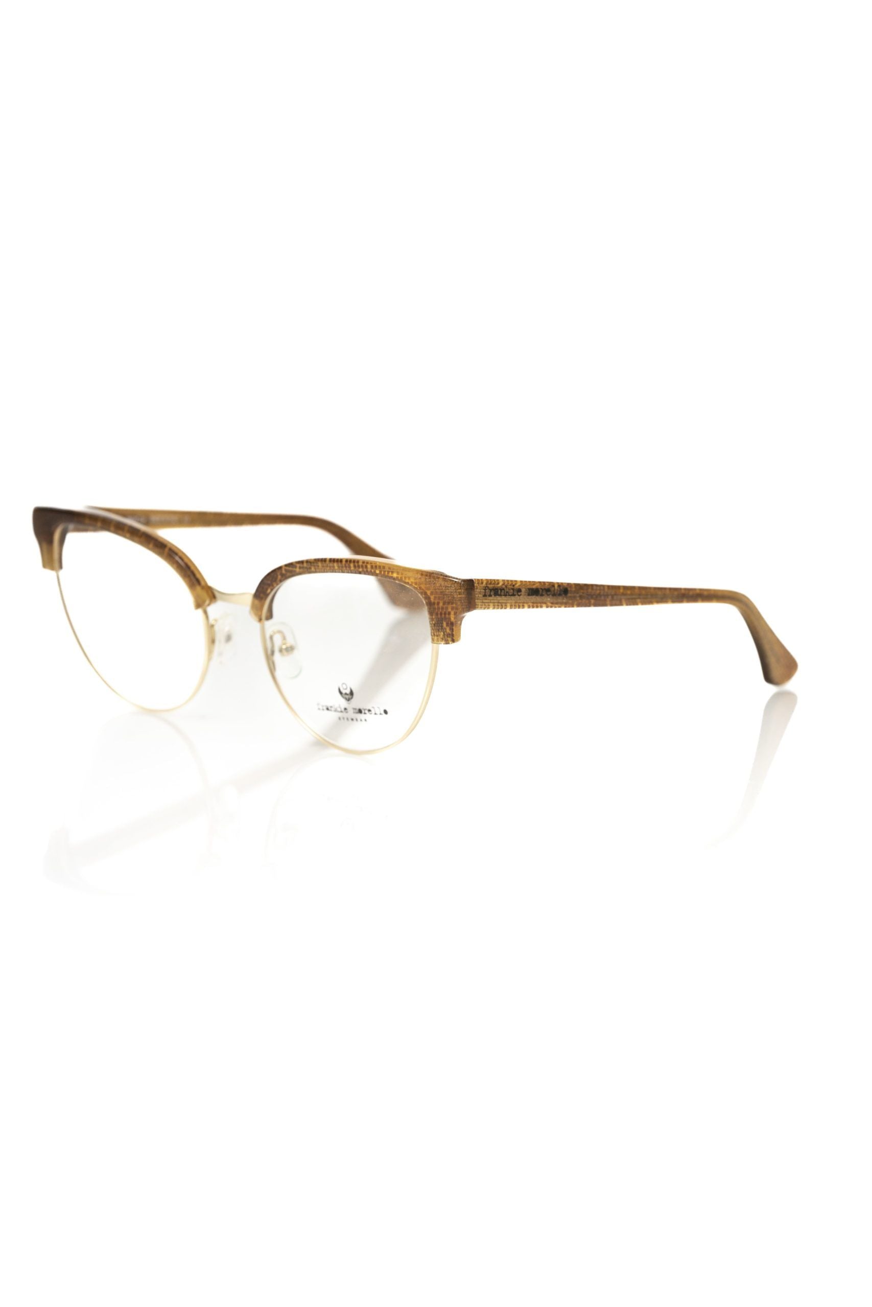 Frankie Morello Brown Metallic Fiber Women Frame - ACCEXO