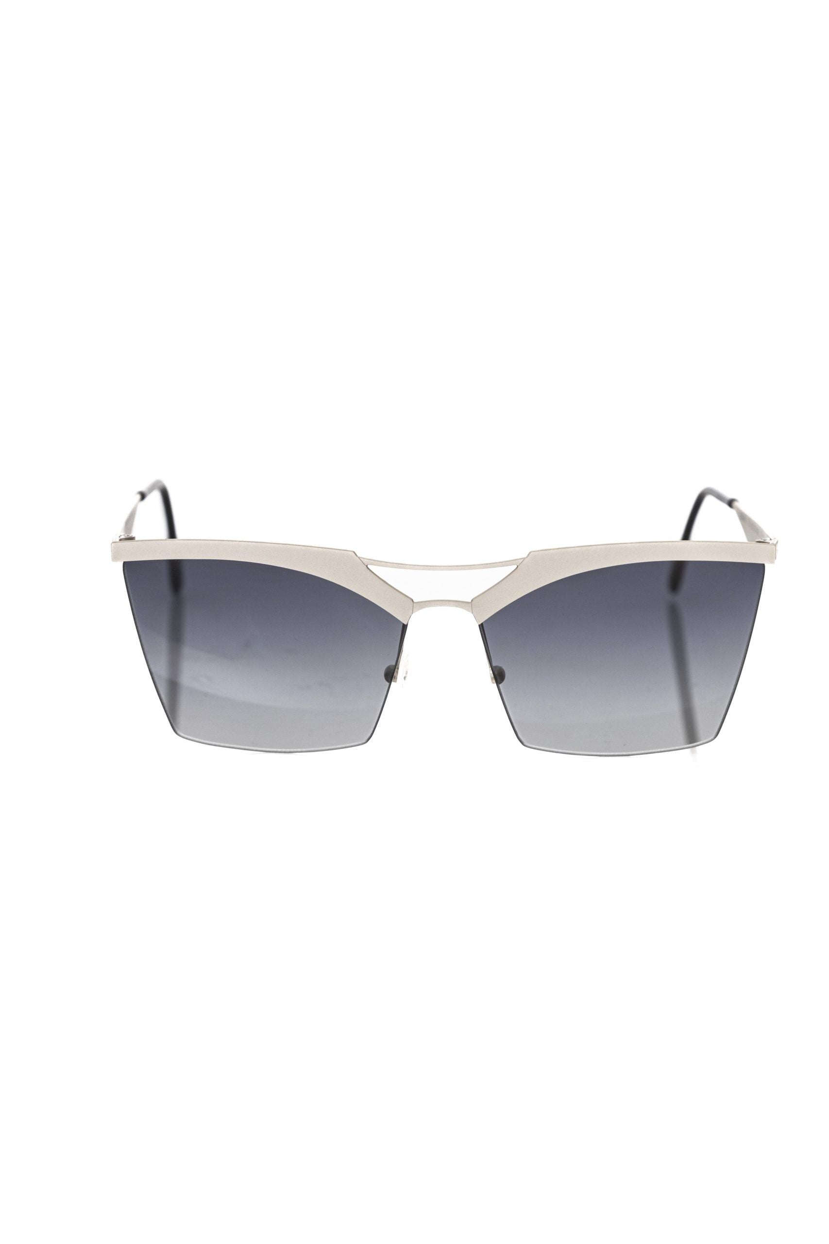Frankie Morello Silver Metallic Women Sunglass - ACCEXO